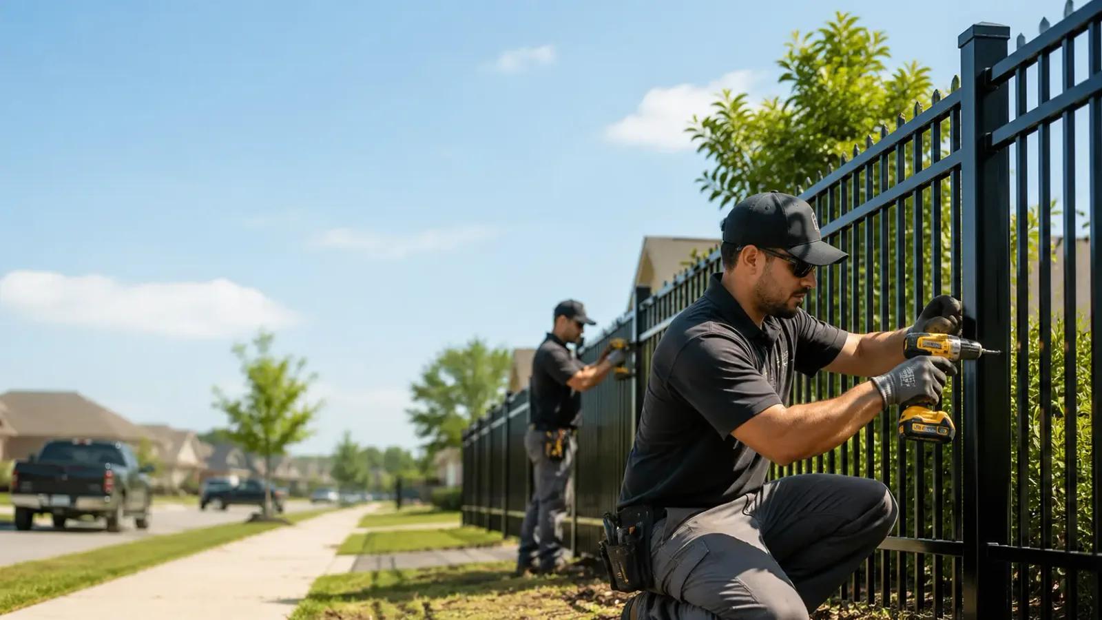 Metal Fence Installation in Yeoman, IN